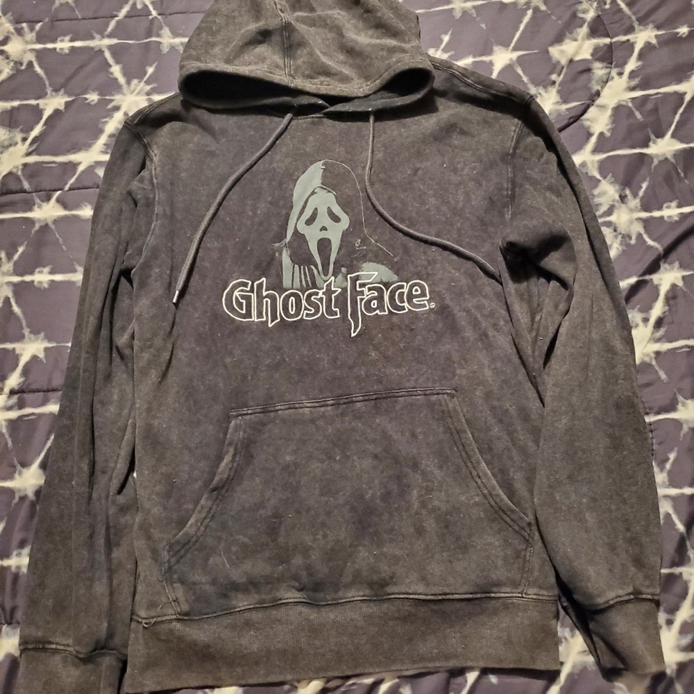 Ghost Face Black Hoodie